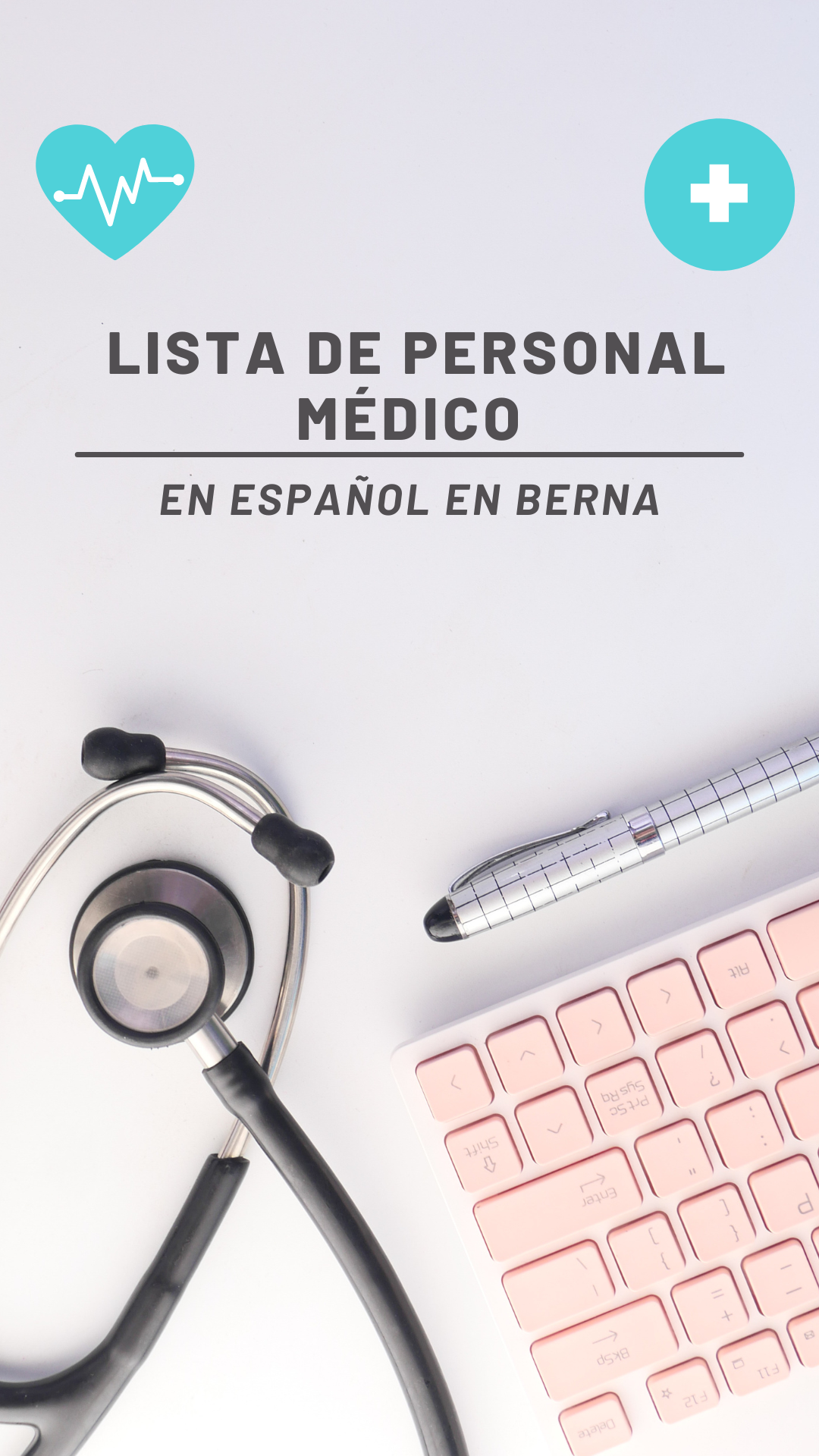 Lista de personal médico en español en Berna