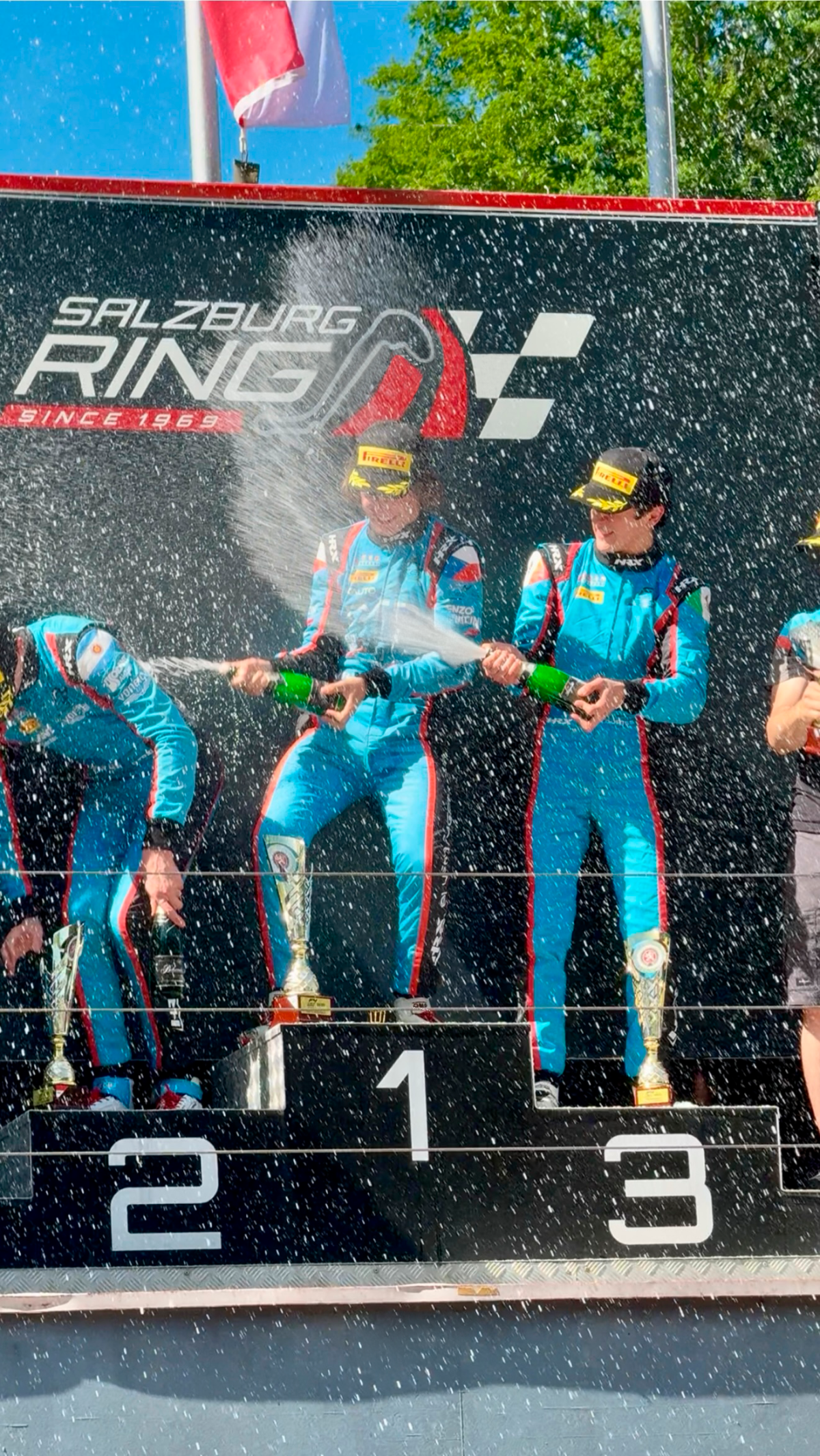 Domingo 31 de Mayo 2025, tercer lugar Salzburgring F4 CEZ.